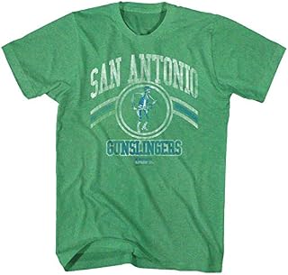 USFL T-Shirt San Antonio Gunslingers Kelly Heather Tee, 2XL