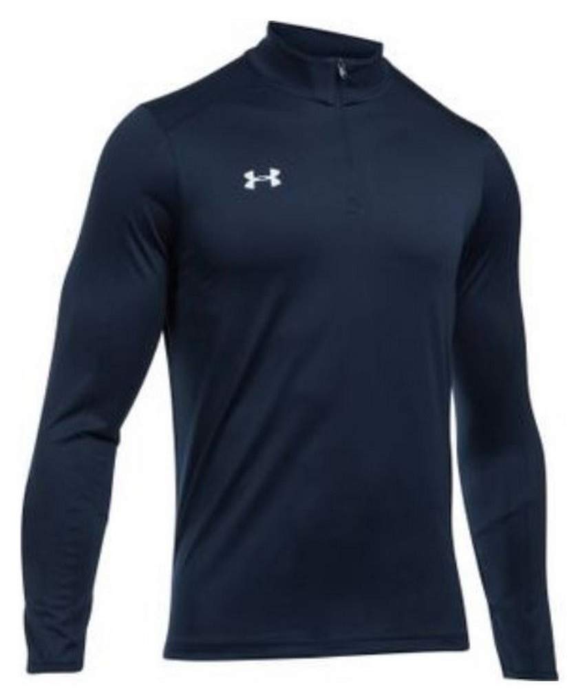 Under Armour Locker 1/4 Zip Jacket - Carbon Heather/White