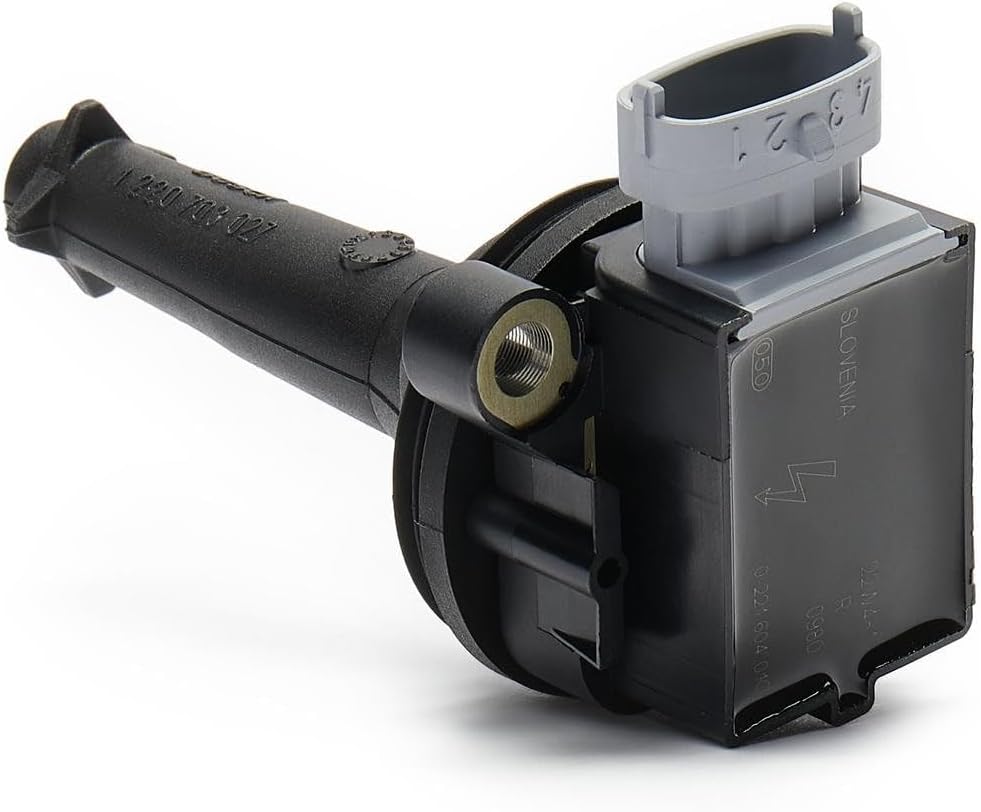 Bosch 0221604010 Original Equipment Ignition Coil - Compatible With Select Volvo C30, C70, S40, S60, V50, V60, V70, XC60, XC70 - Single
