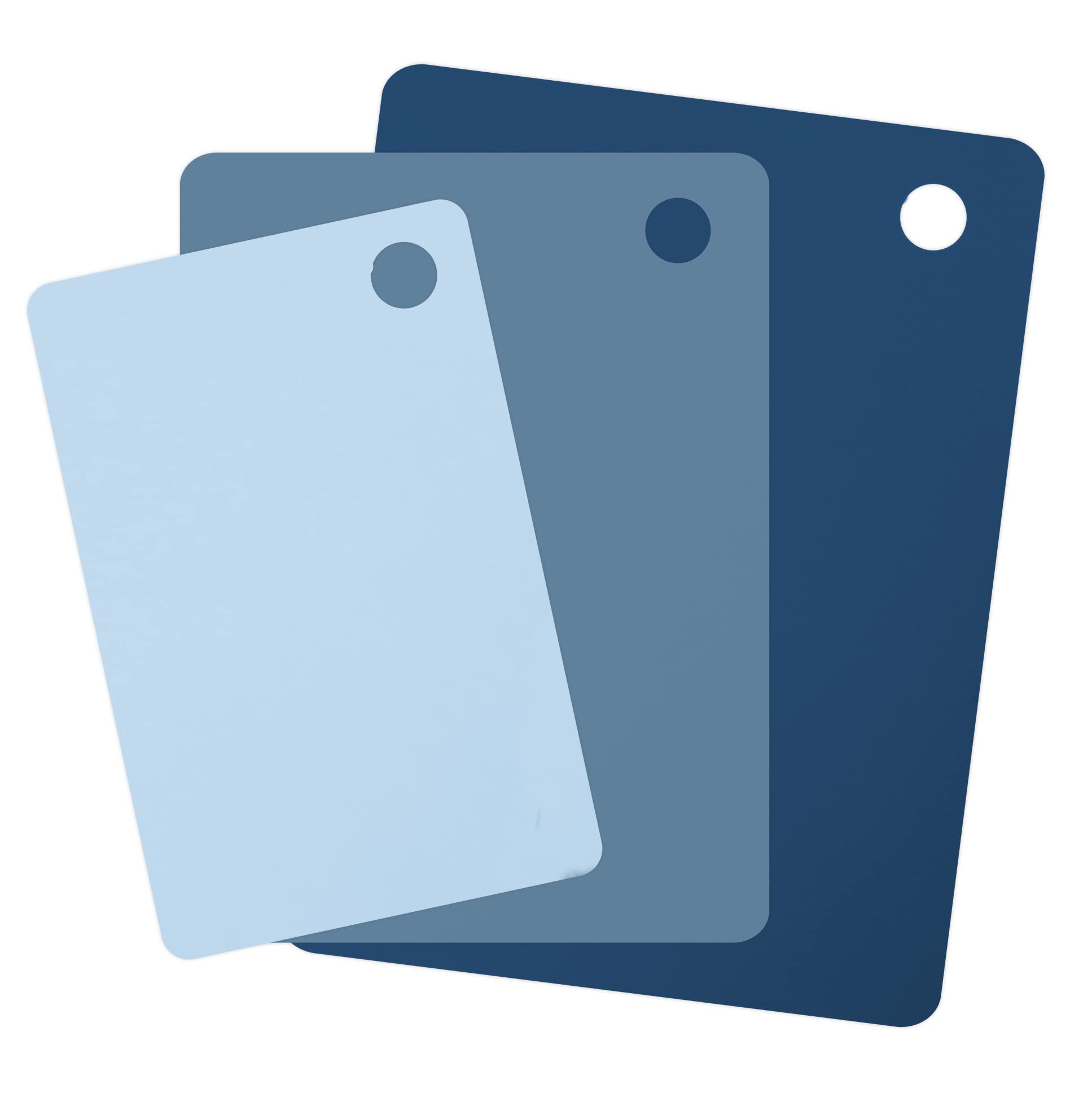 Planches à découper en plastique flexible Tovolo de tailles assorties sans BPA