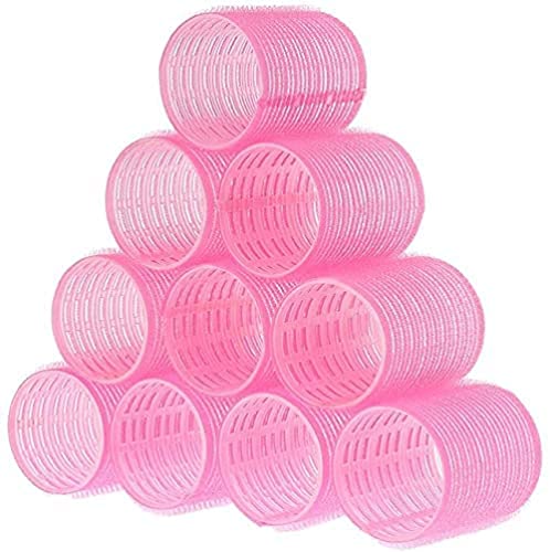 Image of SWEETPEA�6PCS Hair Rollers For Hair Curling | Self Grip Holding Rollers | Rollers for Hair - Hair Rollers for Long Medium Short Hair (SVR004)(3 X 6 CM)