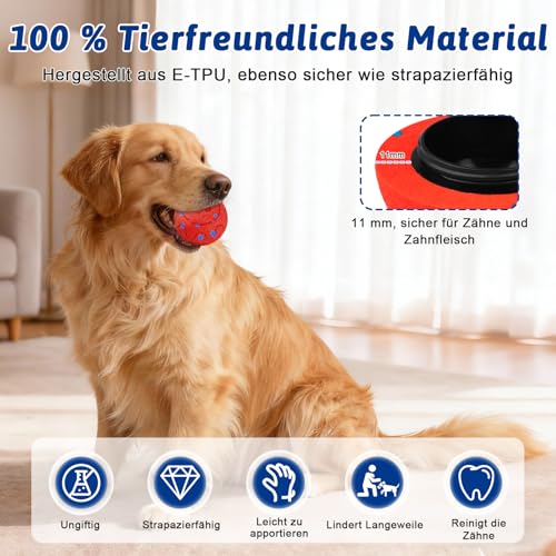 Interaktives Hundespielzeug, Hundeball Dog Toys, Hundeball Unzerstörbar