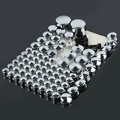 TCMT Chrome ABS Plastic Bolt Toppers 
