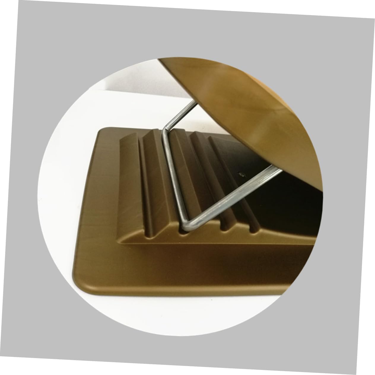 ibasenice Multifunction Portable Incline Board - for Foot Massage and Calf Stretching Calf Ankle Support for Fitness and Muscle Relief Golden