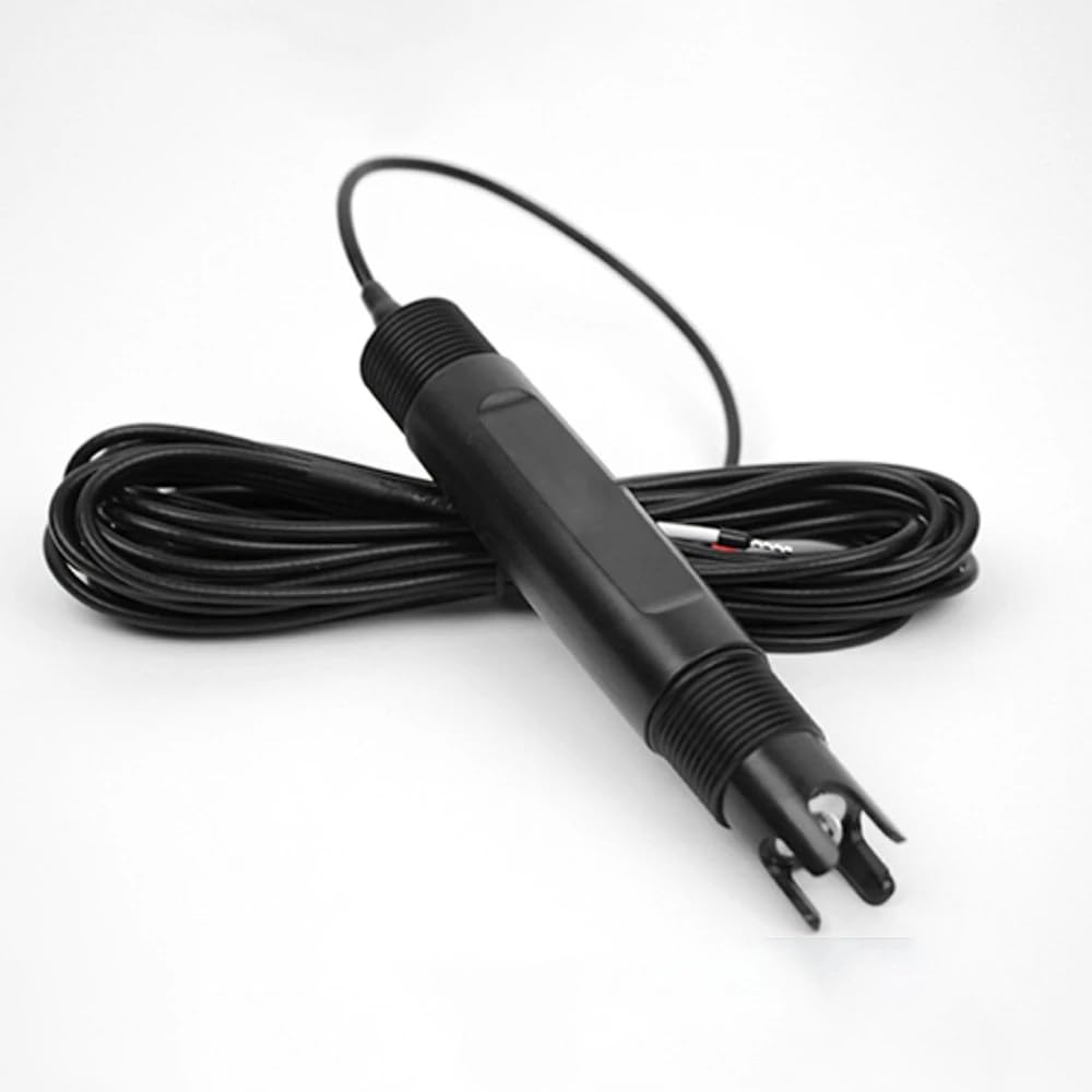 Toplionace Sonda de Electrodo para Sensor de Ph Industrial en Línea Tem D-6612 con Cable de 5 M - Rosca Universal G3/4