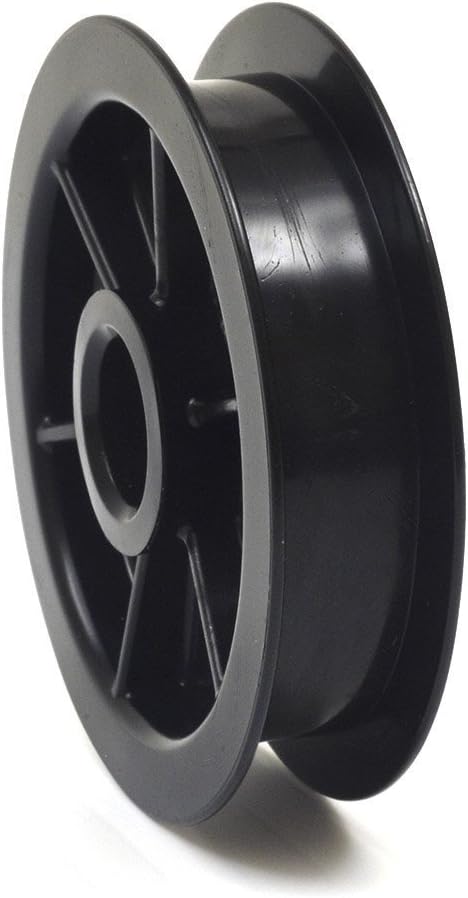 Garage Door Opener Belt Idler Pulley 144C54, Black, Pulley, Garage Door Pulley