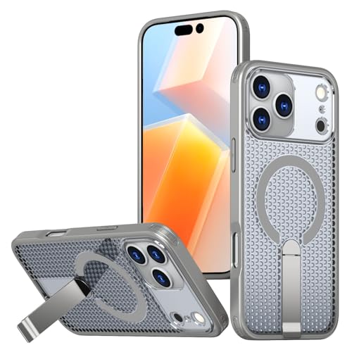 Coque iPhone 17 Pro Max antichoc grise idéale pour regarder vos vidéos en train