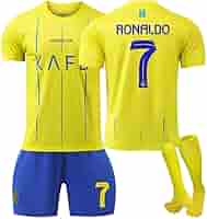 アル・ナスル CR7 ロナウド #7 ホームユニフォーム 2023/24 Amazon | [HALASRTB] アル ナスルFC 2023-2024年 遠征用