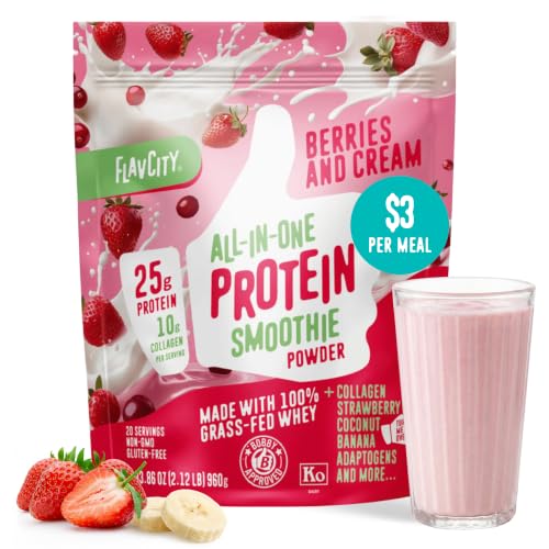 FlavCity Berries & Cream Protein