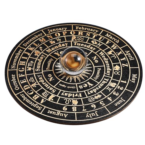 Recherche de réponses claires avec la planche divinatoire circulaire en bois