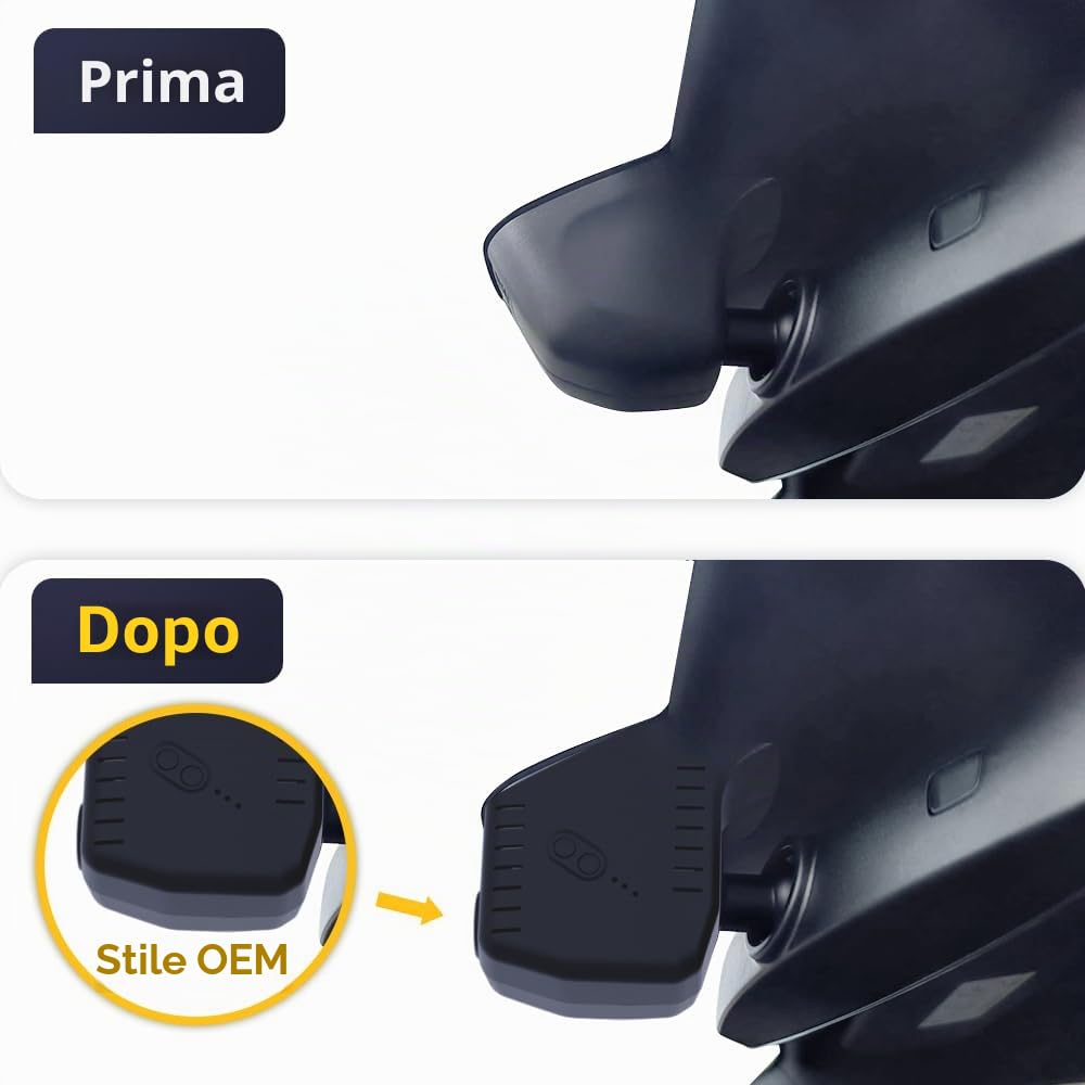 Fitcamx Dashcam Compatibile con 2024 2025 Skoda Kodiaq 2 (HD2-D2100), OEM Aspetto Cameras per Auto, 2160P UHD Video WiFi, G-Sensor, Registrazione Circolare, WDR Modalità, Plug&Play, Scheda da 64 GB