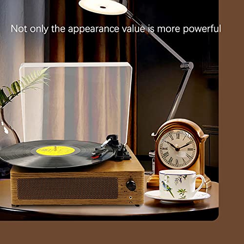 Phonographe rétro Simple en bois 7/10/12 pouces tourne-disque en vinyle avec couvercle anti-poussière tourne-disque 35… - Les Beatles, Paul McCartney, John Lennon, RIngo Starr, George Harrison Phonographe rétro Simple en bois 7/10/12 pouces tourne-disque en vinyle avec couvercle anti-poussière tourne-disque 35… – Image 5