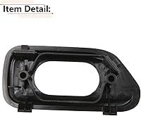 Vista 5 de RLB-HILON Bisel de interruptor de bloqueo de puerta, compatible con Jeep Wrangler JK, para 2011 2012 2013 2014 2015 2016 2017 2018 año
