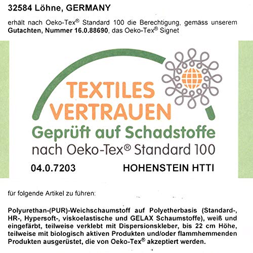 PAARA-Boxspringbett-mit-90-cm-niedrigem-Kopfteil-Ideal-fuer-Dachschraegen-Fenster-usw-Antirutsch-Matten-Inkl-Taschenfederkern-Matratzen-und-Kaltschaum-Topper-Komplettset-200-x-200-cm