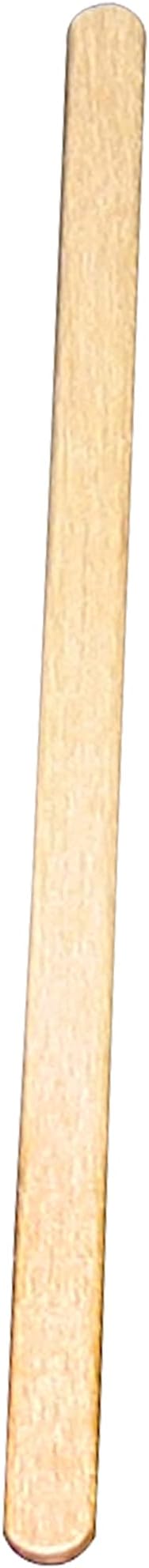 900418 Wood Applicator Sticks, Non-Sterile, 1/4" x 5 1/2", Slim, Bendable, Pack of 2500