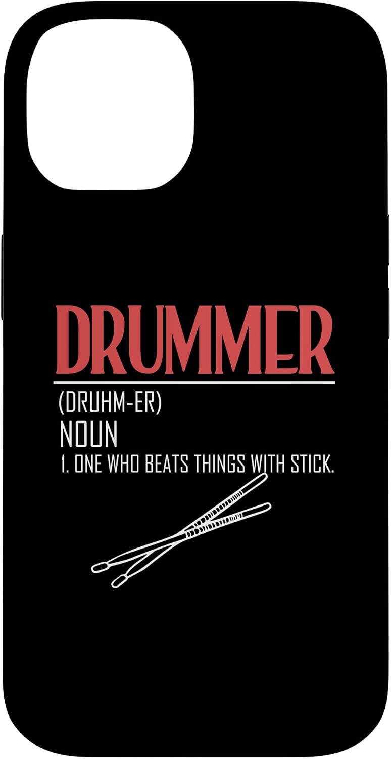 Drummer Definition | Drums Drum Kits | Drumming Drum Set Case for iPhone XR image 4