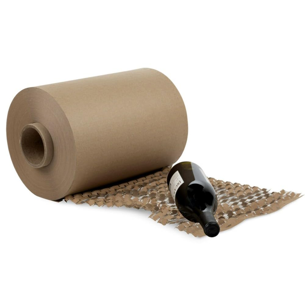 Scotch Cushion Lock Schutzfolie, 30,5 cm x 304,8 m, nachhaltige Verpackungslösung zum Verpacken, Versand und Umzug, tolle Alternative zu Luftpolsterfolie (Spenderständer separat erhältlich)