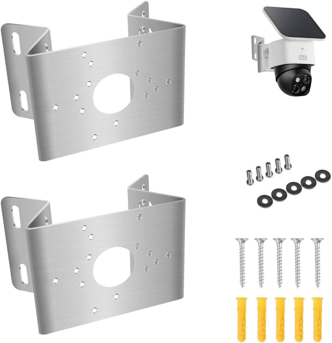 Gutter Mount Corner Mount Bracket Compatible with Eufy Security Cameras