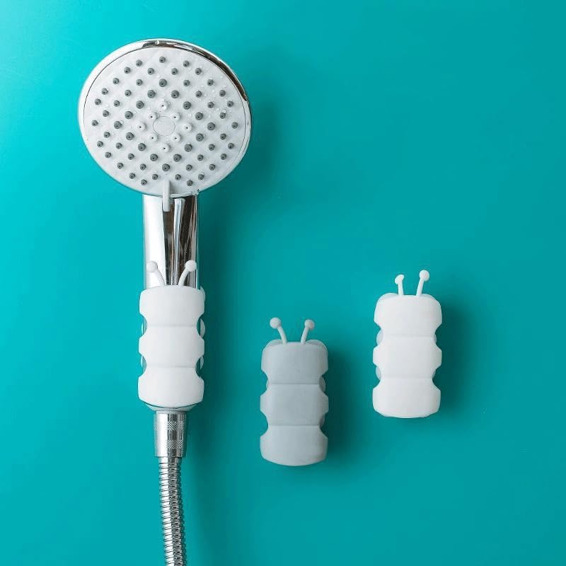 Suction Cup Shower Holder Faucet Fixer Bathroom No Drill Fixed Base