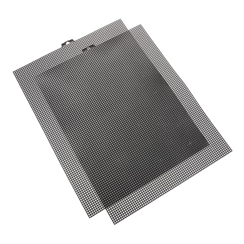 PHENOFICE DIY Embroidery Gridding Fabric 2 Pack Cross Stitch Fabric Sheets Soft Plastic Embroidery Mat Washable Recyclable 90x70 Grids
