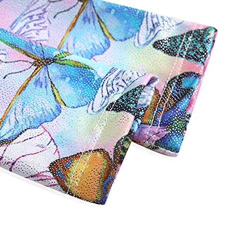 HOZIY Gymnastics Leotards for Girls Unicorn Pink Purple Sparkly Dancewear Activewear Quick Dry