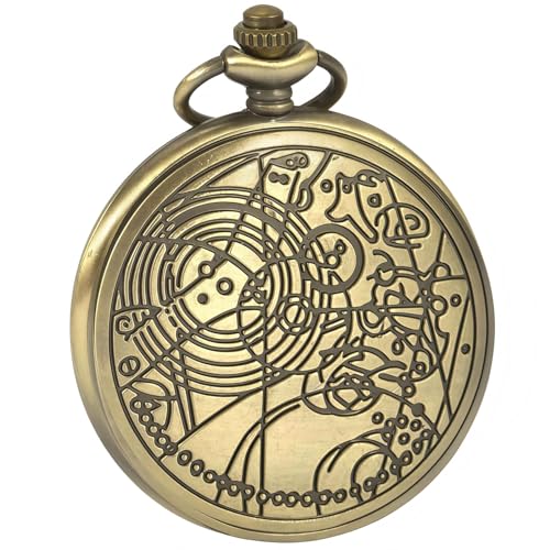 DerMacht Pocket Watch Doctor & Who Design Dr. Who Watches