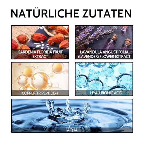  Kupfer Peptide Serum mit Hyaluronsäure für die Reduzierung feiner Linien und Falten
| Kupfer Peptide Anti Wrinkle Serum