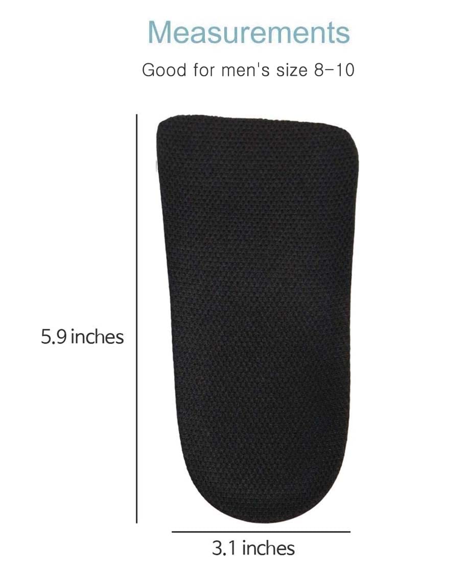 2 elevadores de discrepancia de longitud de pierna izquierda o derecha de 18 mm para hombres y mujeres (2 izquierdas)... (2 derechos pequeños)