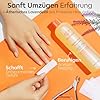 Modelones Nagellacksborttagare, UV-nagellacksborttagare med aceton och jojobaolja tar bort nagellack, UV-nagellack, akryl, nageltips, nagelrengörare för salong hemma, 240 ml #3
