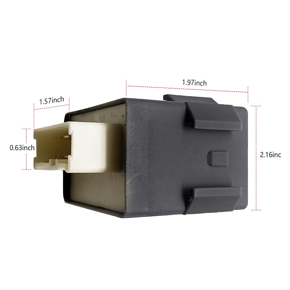 39400-S84-003 RZ-0159 Main Relay Assembly Fit for Honda 1998-2002 Accord 1998-2004 Odyssey 2003-2004 Pilot 1998-2001 Prelude 2001-2003 Acura CL 2001-2002 MDX 1999-2003 TL