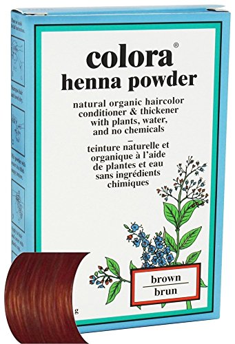 Colora Henna Powder Hair Color Gold Brown, 2 oz
