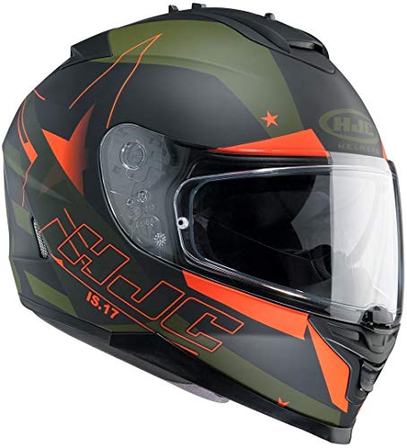HJC Motorradhelm IS-17 Armada MC7F, Vert, Größe XS HJC Motorradhelm IS-17 Armada MC7F, Vert, Größe XS