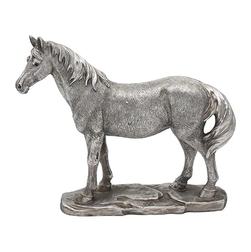 Lesser & Pavey Silver The Leonardo Collection Lp48924 Reflections - Horse Figurine, Boxed