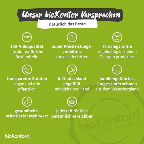bioKontor – Bio Ingwerpulver 250g fein gemahlen – Ingwer Pulver aromatisch scharf – Ingwer gemahlen – Ingwerwurzel Pulver vielseitig verwendbar – ROHKOSTQUALITÄT