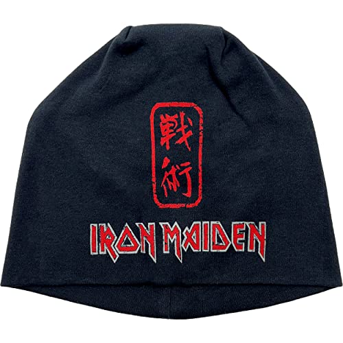 Iron Maiden 'Senjutsu' Skullcap Beanie Hat Black