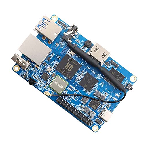 Naranja Pi 3 LTS 2GB con HDMI BT5.0 H6 Placa de código abierto Cover