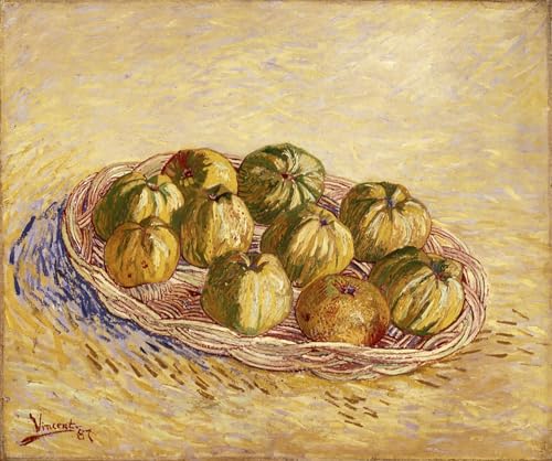 Toile Van Gogh Corbeille de Fruits tableau moderne pour sublimer un salon chaleureux
