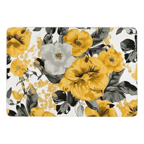 Tapis lavable antidérapant grand modèle résistant pour couloir et pièces d'eau