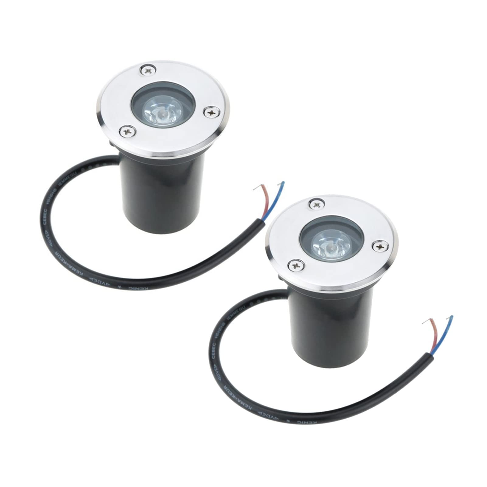 Spot LED encastrable étanche IP67 3W DC12V éclairage extérieur allée jardin
