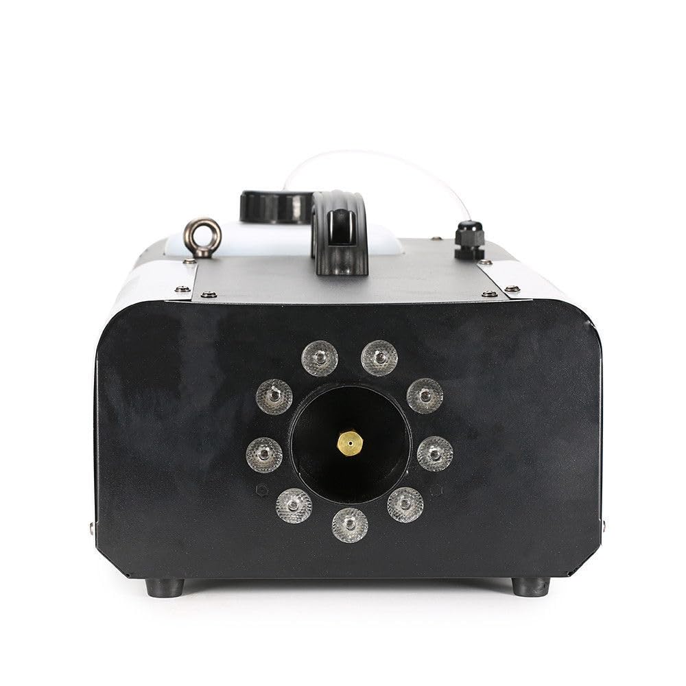 Nebelmaschine,3in1 RGB LED Nebelmaschine Kabellose FernbedienungFog Machine Nebler 1500W für Zuhause, Party, Hochzeit, DJ Show, Bar, Club, Bühnenauftritte, Weihnachten, Halloween