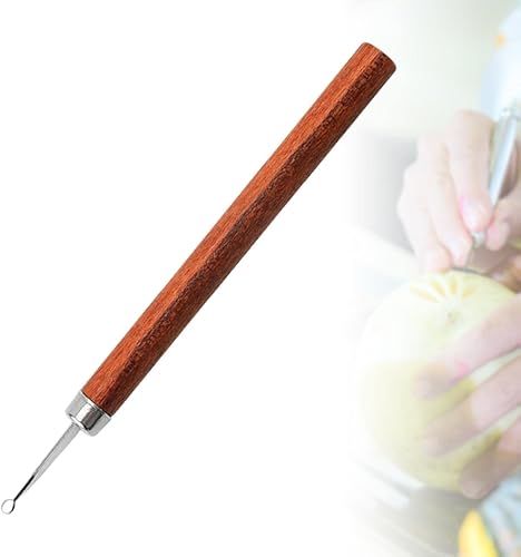 Miniatura 6 de Herramienta de escultura de cerámica, accesorios para adornar alimentos, multifunción, madera, simple, con cuchillo de tallar, herramienta de