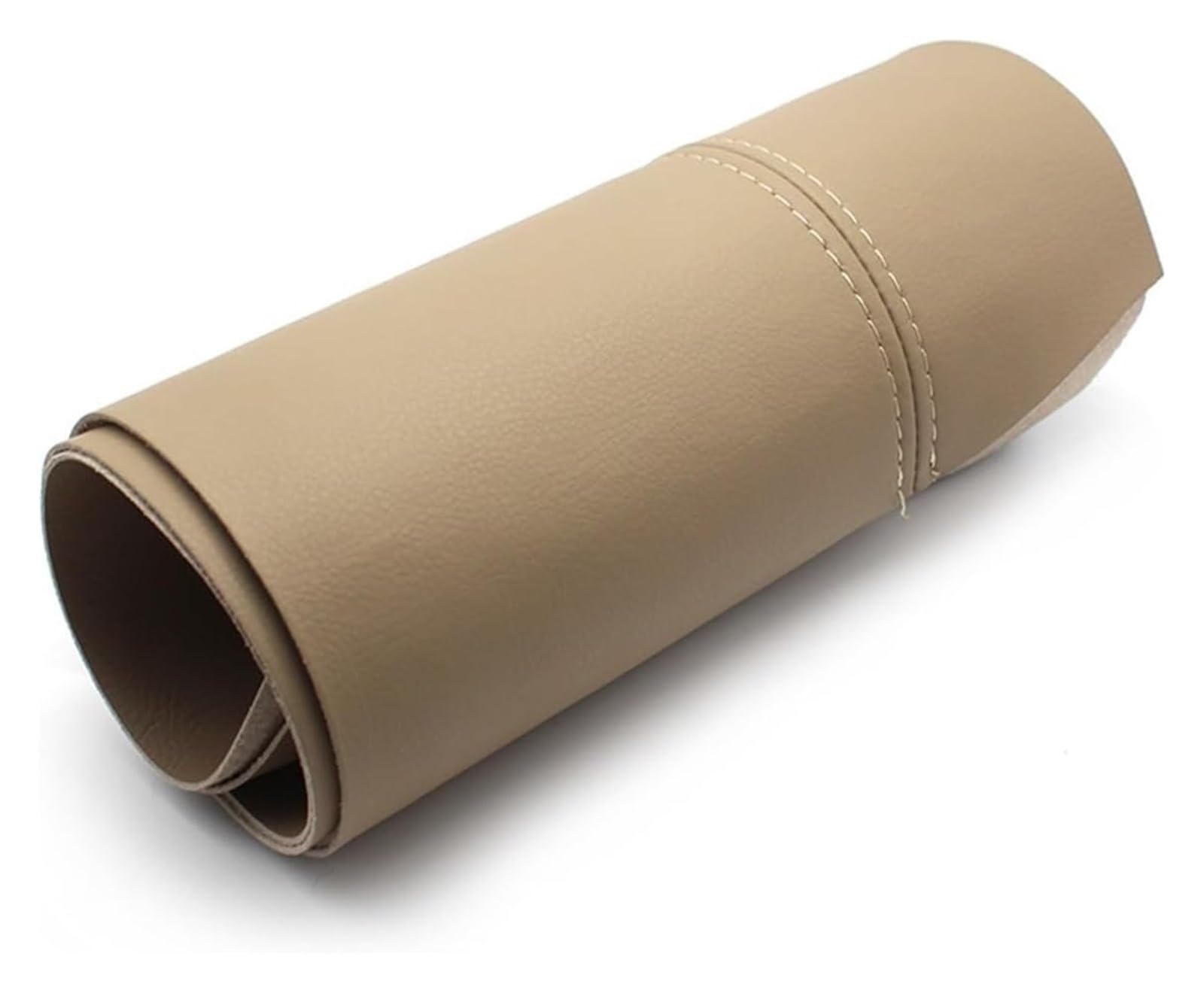 Qwqnsd Beige For Focus 2019 Car Door Handle Armrest Panel Microfiber Leather Cover Interior Trim Car Interior Mouldings(Beige)