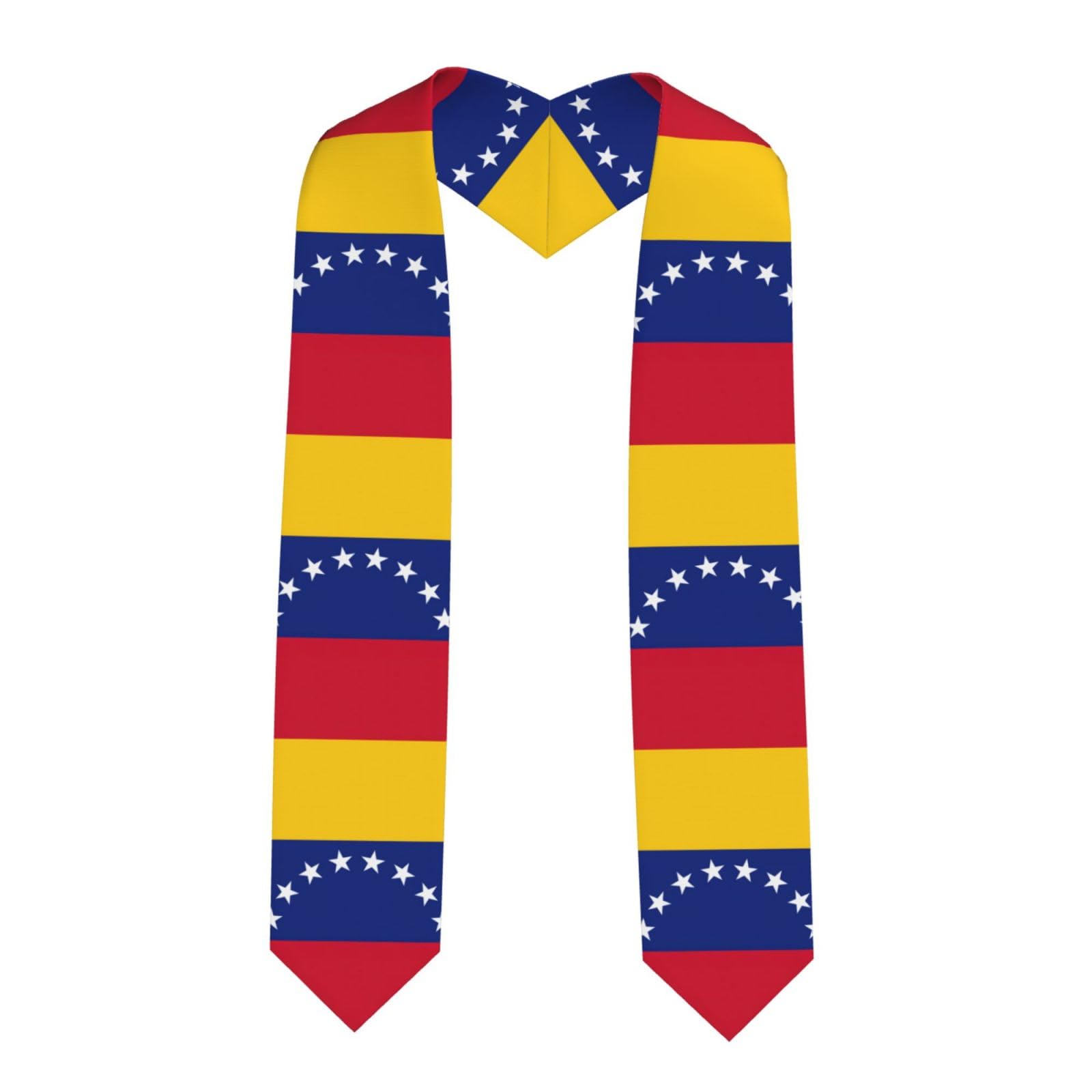 EdWal Flag of Venezuela print Graduation Stole and Sash Class for Unisex Adult Honor Stole Honor Stole of 2025