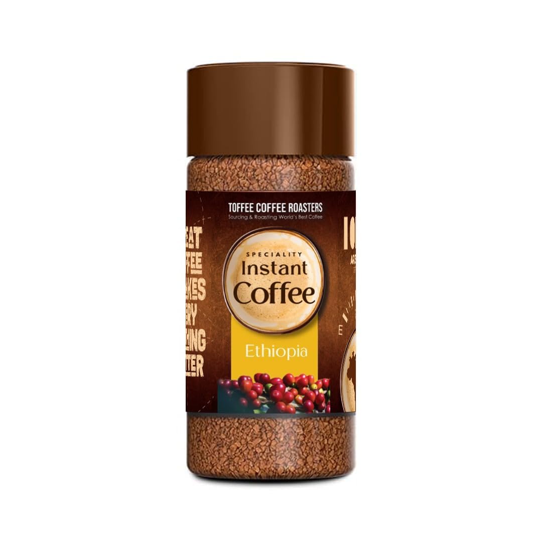 Toffee Coffee Roasters | World of Instant Coffee Gift Set | Assorted Speciality Instant Coffee (Brazil | Colombia | Ethiopia) 50 gm each | Rakhi Gift Set for Brother, Corporate Bulk Gifting. 3