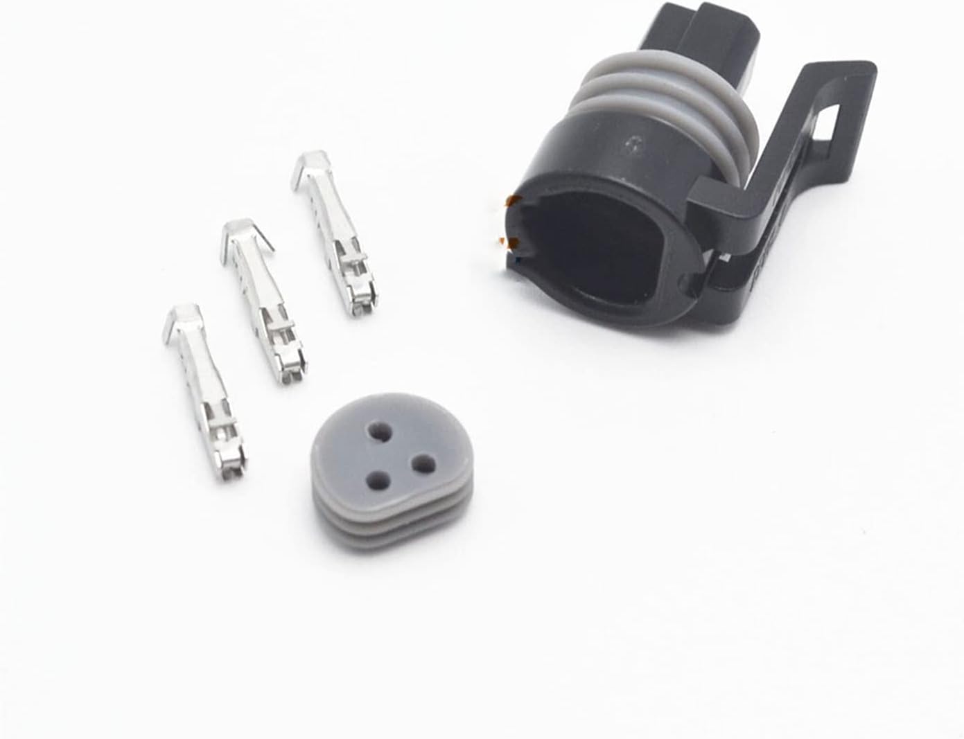 Multi-Purpose 10 Sets 3 Pin wat/erp/;ro/ofW Automotive Oil Fuel Pressure Connector 12110192 12065287 12078090(100 Sets)