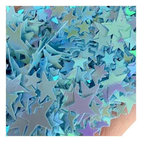 Paillettes en forme d'étoile grand format 200g pour réussir toutes vos décorations de fête