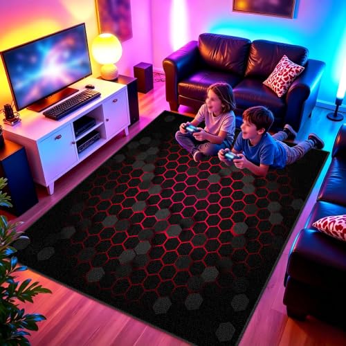 Tapis pour chambre d'enfant protégeant le sol des rayures de chaise - 4