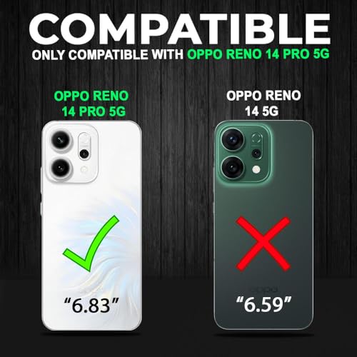 Image of AESTMO Back Case Cover for Oppo Reno 14 Pro 5G Cover | Cute Fun Cartoon 3D Ball | Coffee Silicone Case | Full Body Protection | Camera Protection Back Oppo Reno 14 Pro 5G (Black)