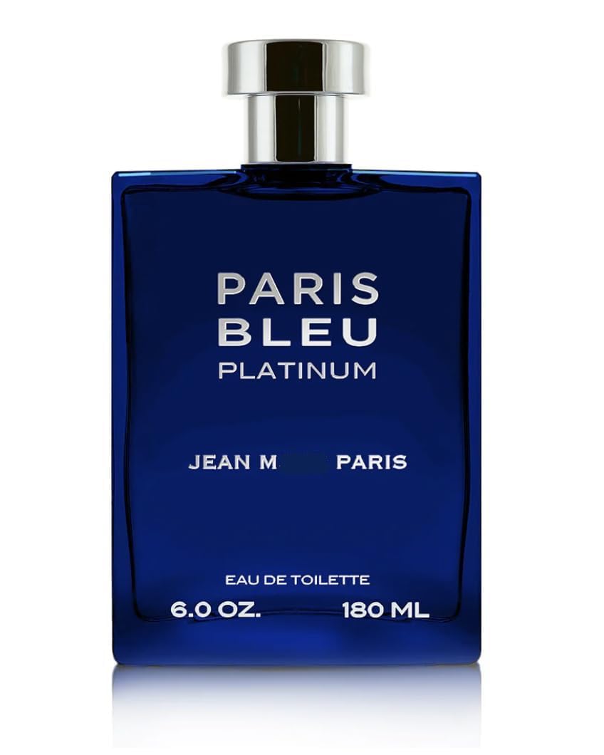 Jean M Paris PARIS BLEU PLATINUM Eau de Toilette Spray 6 oz JUMBO Size