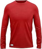 Camiseta Masculina Lisa Algodão Premium Manga Longa MXC BRASIL